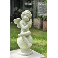 小天使石像雛鳥(y14599 立體雕塑.擺飾-立體童趣擺飾)